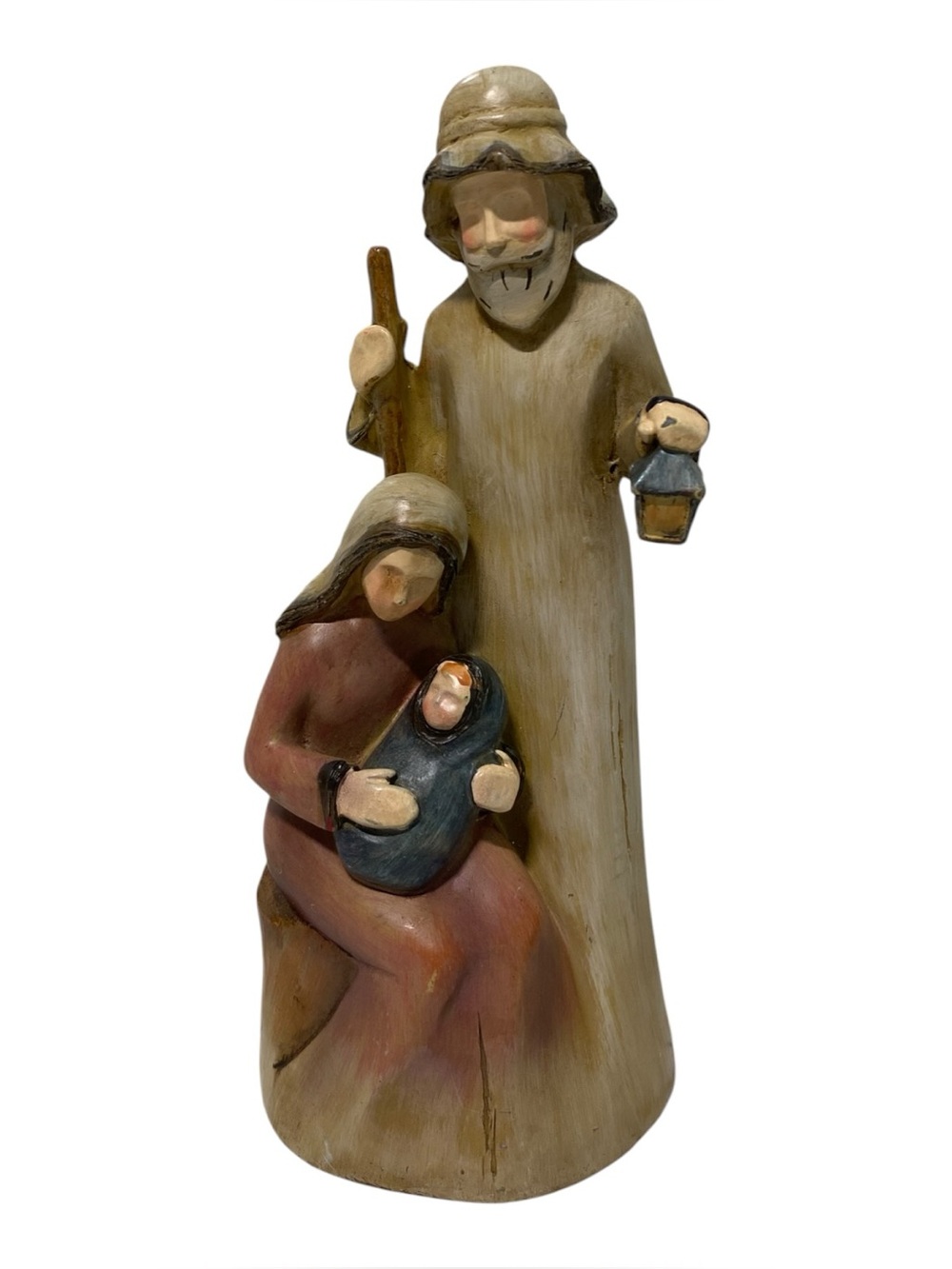 Tii Collections Resin Nativity Holy Family Figurine Mary Jesus Joseph